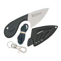 Outdoor Edge The Wedge Couteau fixe pour les activités en extérieur