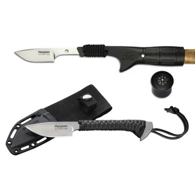 Outdoor Edge Harpoon - Couteau de survie convertissable en lance