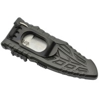 Schrade SCHSA Viper Couteau à ouverture latérale assistée lame acier stonewash