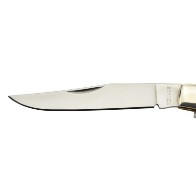 Schrade 94OT Old Timer Couteau de poche à deux lames Trapper Gunstock