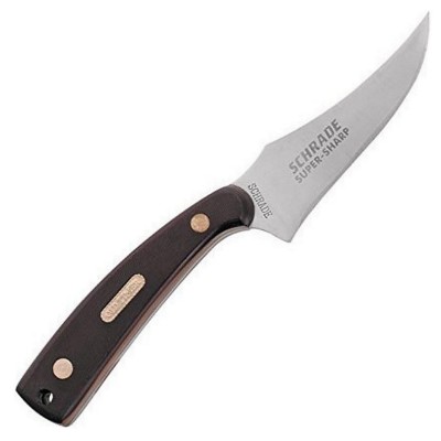 Schrade 152OTCP Old Timer Couteau fixe lame acier 7Cr17 et manche polymère