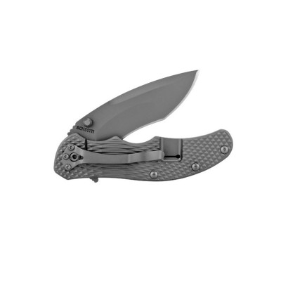 Schrade SCH601Ti - Lame Drop Point en acier