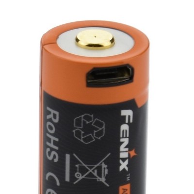 Fenix ARBL16-700UP - Batterie 16340 Li-ion 700mAh Micro USB