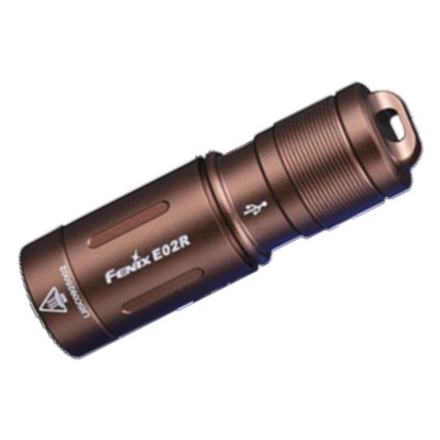 Fenix E02R - Lampe de poche porte-clés rechargeable USB - 200 lumens