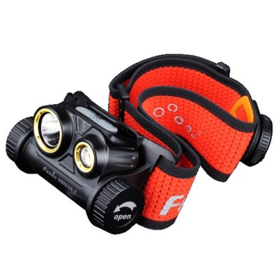 Fenix HM65R-T - Lampe frontale double faisceau en magnésium - 1500 lumens