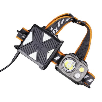 Fenix HP16R Lampe frontale d'extérieur rechargeable hautes performances - 1250 lumens