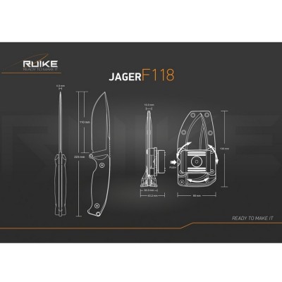 Ruike F118 Jager - 223mm