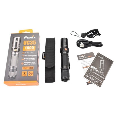 Fenix UC35 V2.0 2018 - Lampe tactique compacte - 1000 lumens