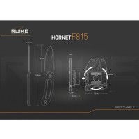 Ruike F815 Hornet - Couteau 190mm