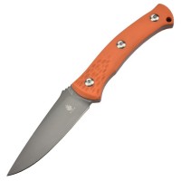 Kizer 1027A2 Sealion couteau à lame fixe en acier VG10 gris avec manche en G10 orange