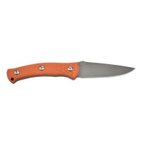 Kizer 1027A2 Sealion couteau à lame fixe en acier VG10 gris avec manche en G10 orange