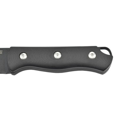 Kizer 1034A Bush - Couteau lame fixe acier 1095 manche G10