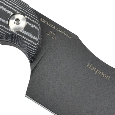 Kizer 1040 Harpoon - Lame acier 1095 et manche en Micarta