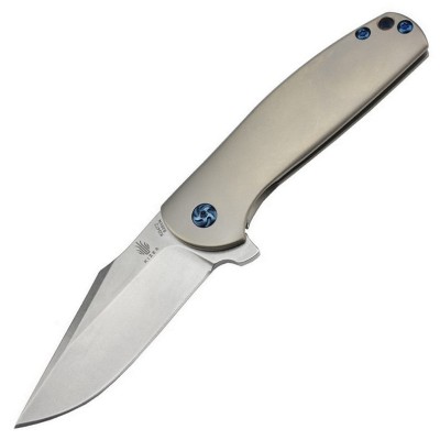 Kizer Ki3472 Ursa Minor Couteau lame acier S35VN manche titane