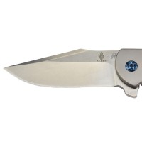 Kizer Ki3472 Ursa Minor Couteau lame acier S35VN manche titane