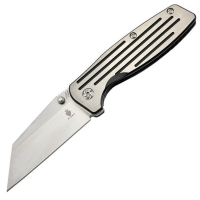 Kizer Ki3480 Rogue couteau lame acier S35VN et manche titane