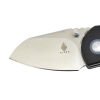 Kizer V2540C par Justin Lundquist lame acier 154CM manche G10