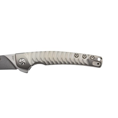 Kizer Ki3457A1 Splinter Couteau lame acier S35VN et manche titane