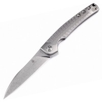 Kizer Ki3457A3 Splinter Couteau lame acier S35VN et manche titane