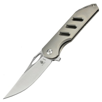 Kizer Ki3549A1 Assassin par Carlos Elstner lame acier S35VN manche titane