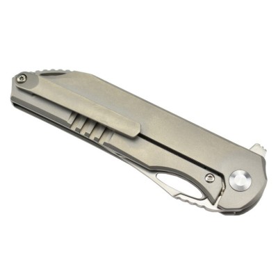 Kizer Ki3549A1 Assassin par Carlos Elstner lame acier S35VN manche titane