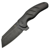 Kizer ki4488A3 C01C lame acier S35VN noir manche fibre de carbone par Sheepdog knives