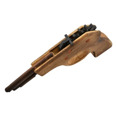 Rubber Band Shooter 3704-RW2 - Pistolet à élastiques en bois