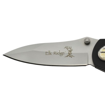 Elk Ridge ER-001KBN Couteau pliant lame acier 440