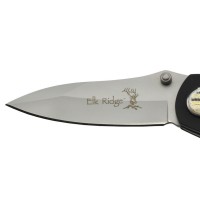 Elk Ridge ER-001KBN Couteau pliant lame acier 440