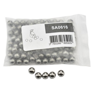 SA0616 Sachet de 100 billes acier pour lance-pierre