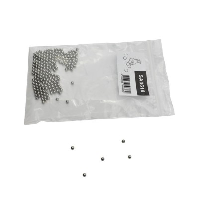 SA0618 Sachet de 200 billes acier 4,36mm pour lance-pierre