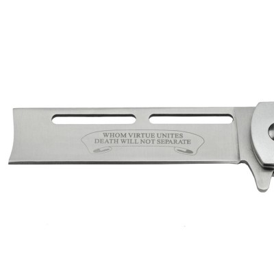YC-552MS Couteau lame Razor Blade en acier inoxydable