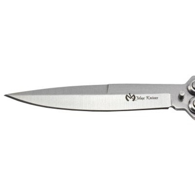 Maxknives P53 Couteau papillon lame acier 3CR13 manche acier