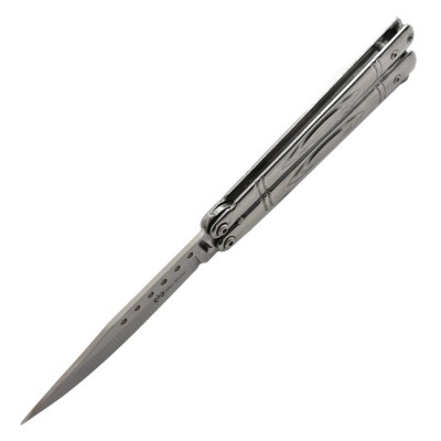 Maxknives P55 Couteau papillon lame acier 3CR13 manche acier