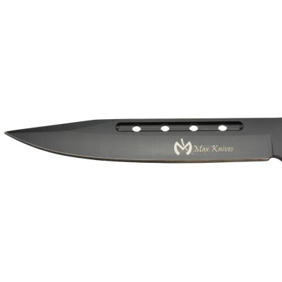 Maxknives P47 Couteau papillon lame acier 3CR13 manche aluminium anodisé vert