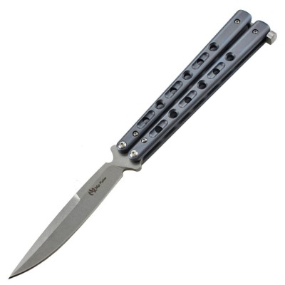 Maxknives P40 OX Couteau papillon manche titane anodisé