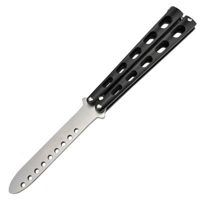 Maxknives P33BK Couteau papillon d'entrainement sans tranchant