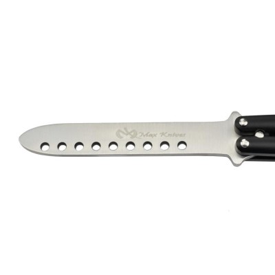 Maxknives P33BK Couteau papillon d'entrainement sans tranchant