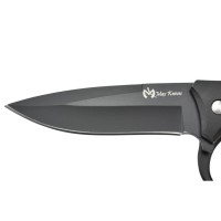 Maxknives MK155 Couteau pliant poing américain aluminium noir