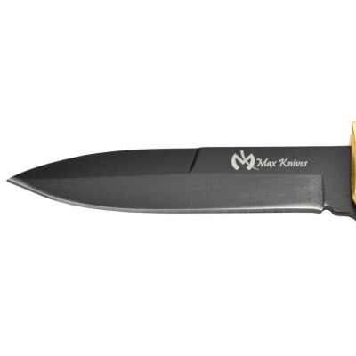 Maxknives MK156 Couteau à ouverture assistée poing américain US1918 aluminium doré