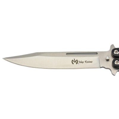 Maxknives P37 Couteau papillon  manche aluminium