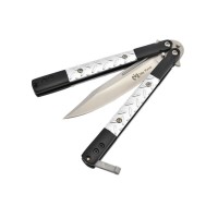 Maxknives P37 Couteau papillon  manche aluminium