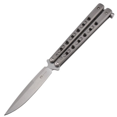 Maxknives P40S Couteau papillon manche titane