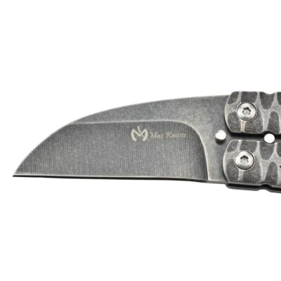 Maxknives P42 Couteau papillon en acier stonewash