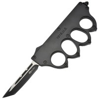 Maxknives MKO13B1 Couteau automatique poing américain 1918 lame acier manche zinc aluminium