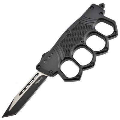 Maxknives MKO14B3 Couteau automatique poing américain lame acier manche zinc aluminium