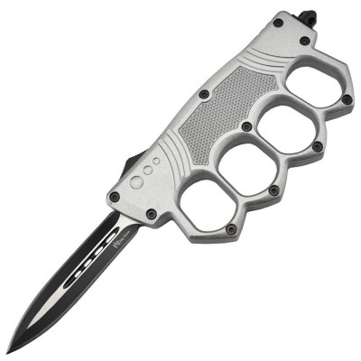 Maxknives MKO14S2 Couteau automatique poing américain lame acier manche zinc aluminium