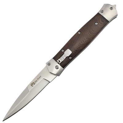 Maxknives MKO15 Couteau automatique lame acier manche bois