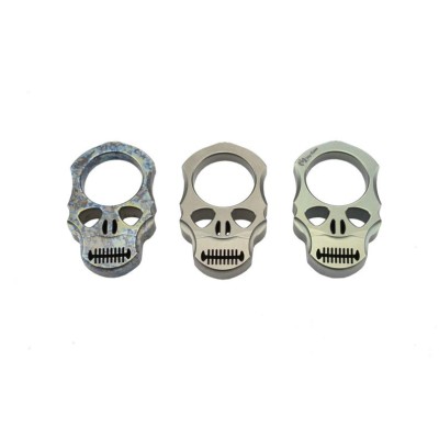 Maxknives TIKNU4 - Impact Skull knuckle Titane naturel