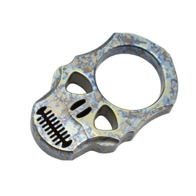 Maxknives TIKNU4+ Impact Skull knuckle Titane anodisé crazy